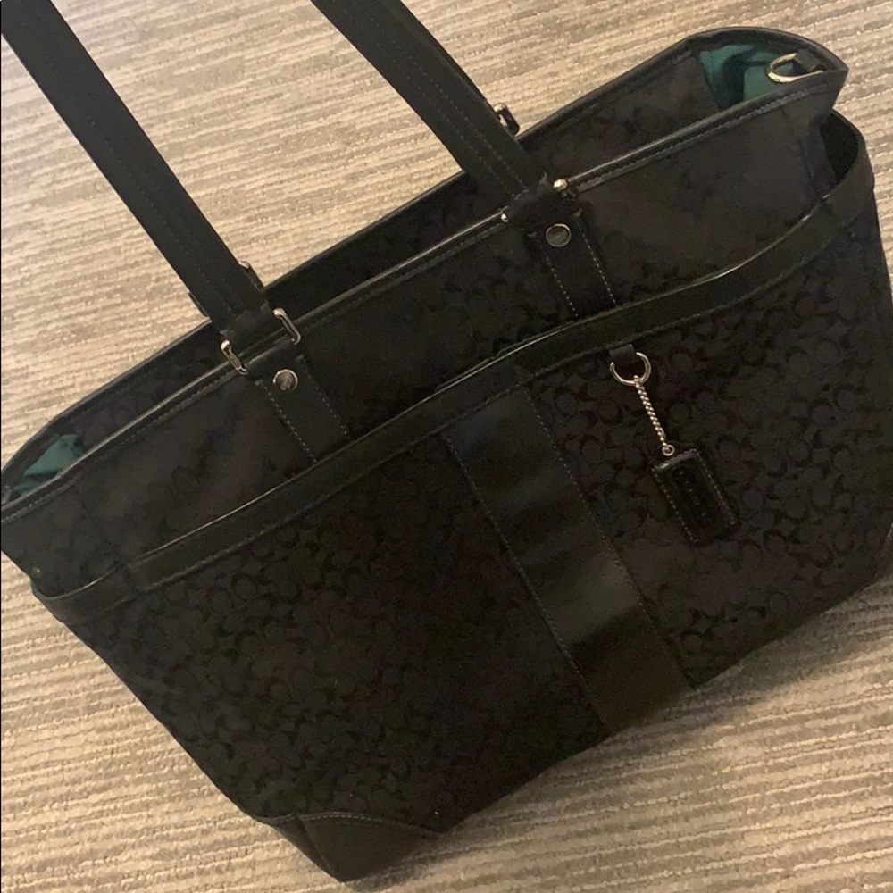 Coach XL Tote Shopper Diaper all in one